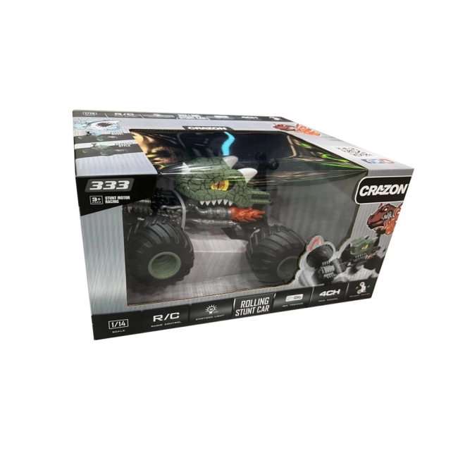 Grünes RC Stuntauto 1:16