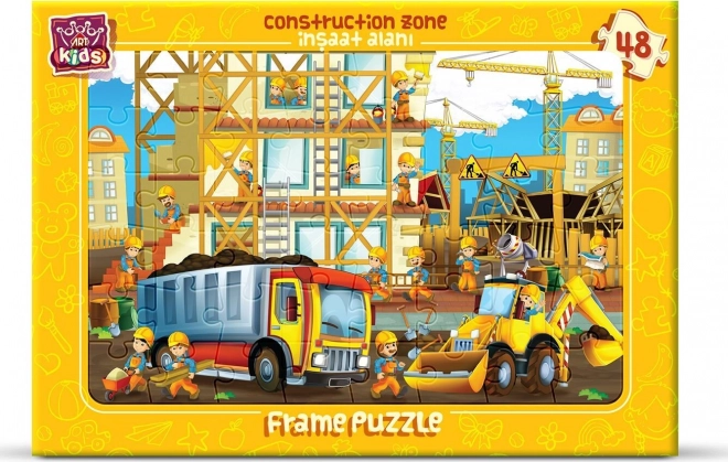 Puzzle Baustelle 48 Teile