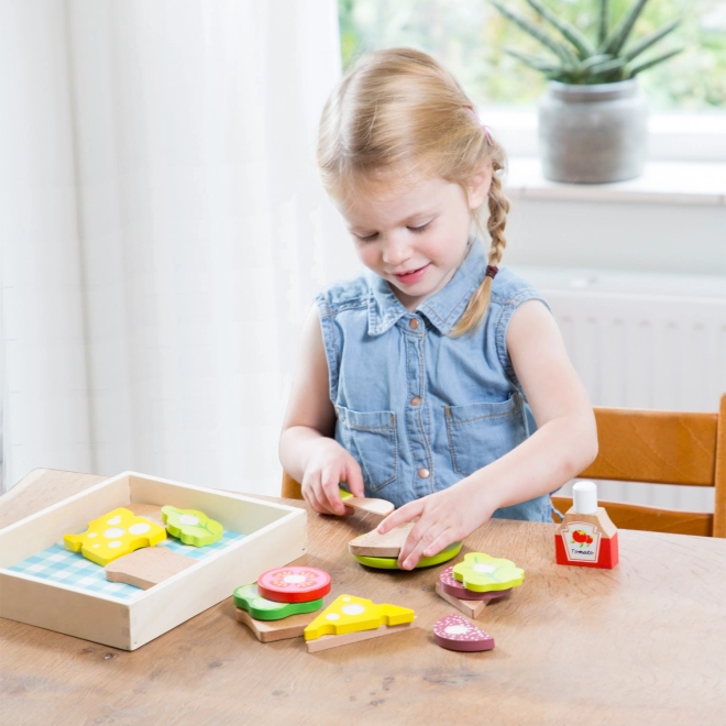 Mittagessen- und Picknickbox aus Holzspielzeug