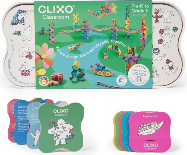 Clixo Magnetische Bauset 100 Teile
