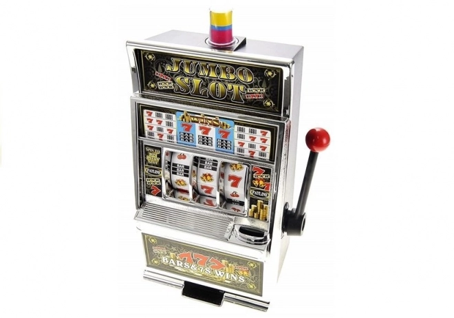 Spielautomat Kinder-Kasino-Spardose mit Geräuschen