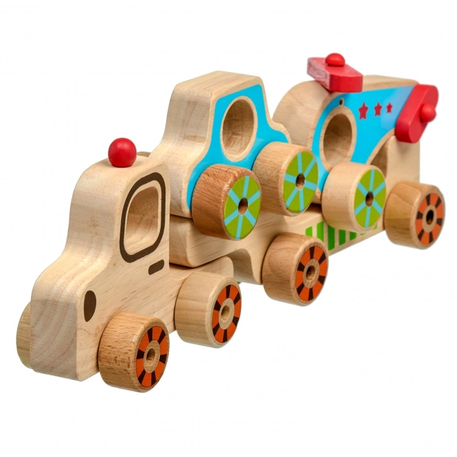 Mein Erster LKW – Holzpuzzle für Kleinkinder