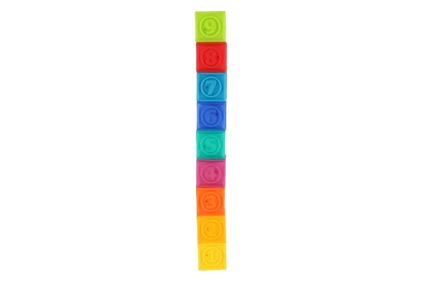 Weiche Gummiwürfel 9er Set