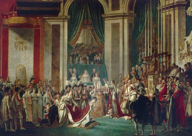 Puzzle Kaiserkrönung von Napoleon und Kaiserin Joséphine 1000 Teile