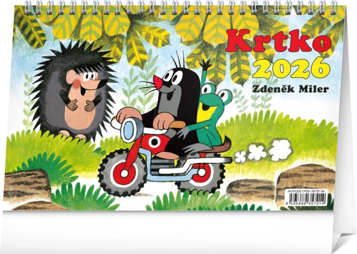 Tischkalender Krtko 2026