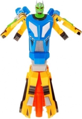Blaster, der sich in einen Roboter verwandelt
