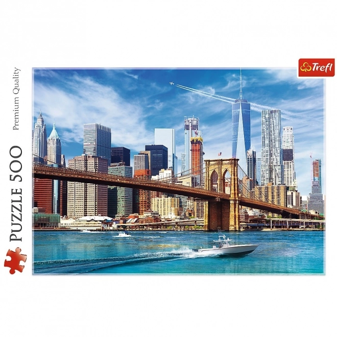 Trefl Puzzle Blick auf New York 500 Teile