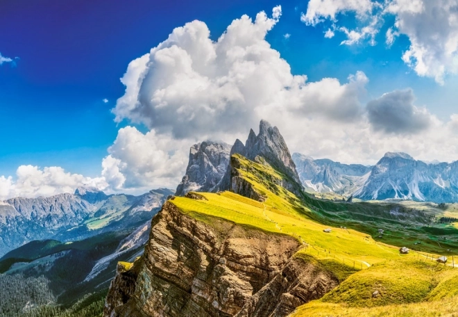 Majestätische Dolomiten Italien Puzzle 1500 Teile