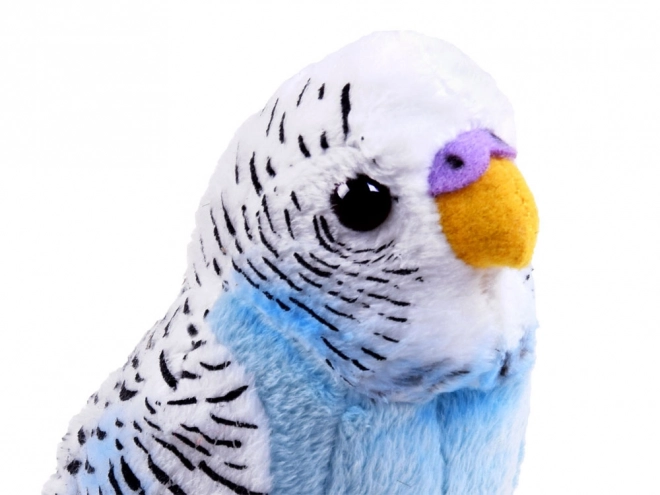 Maskottchen blauer Papagei