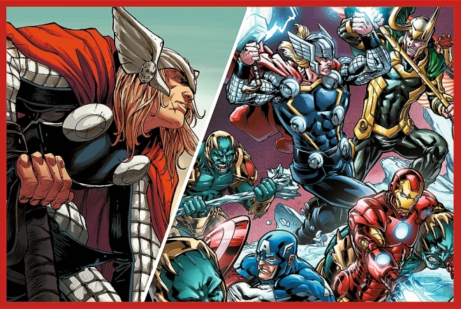 Marvel Avengers Weltbeschützer Puzzle 2x200 Teile