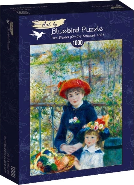 Puzzle Zwei Schwestern auf der Terrasse 1000 Teile