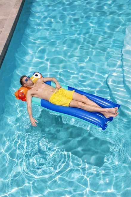 Aufblasbare Schwimmmatratze Tukan Blau 183 x 76 cm – Tukan