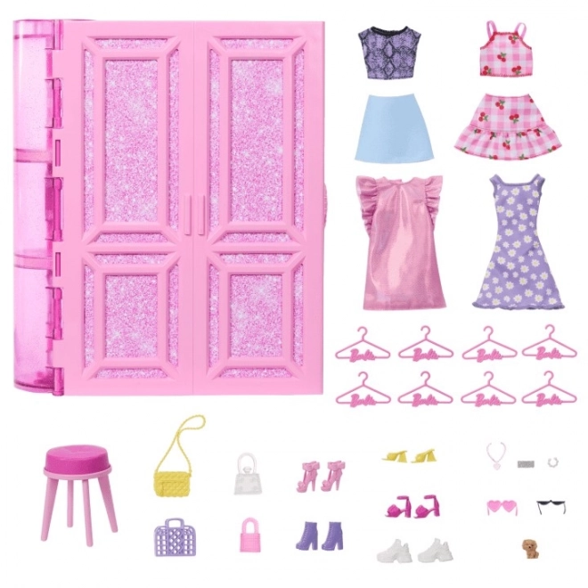 Barbie Traumgarderobe mit Modeaccessoires