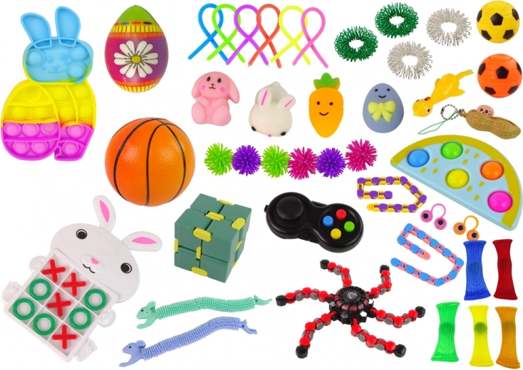 Oster-Pop It und Squishy für sensorischen Spielspaß