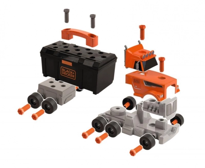 Smoby 3-in-1 LKW mit Black+Decker Werkzeugen