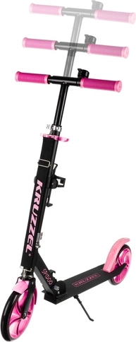 Faltbarer City-Roller für Kinder mit großen Rädern (200 mm) – rosa
