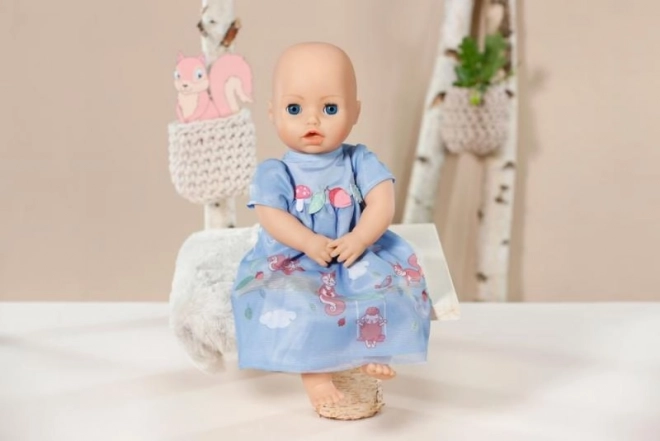 Baby Annabell blaue Kleider für Puppen, 43 cm