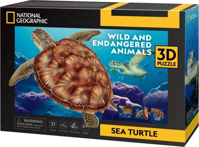 National Geographic 3D Puzzle Meeresschildkröte