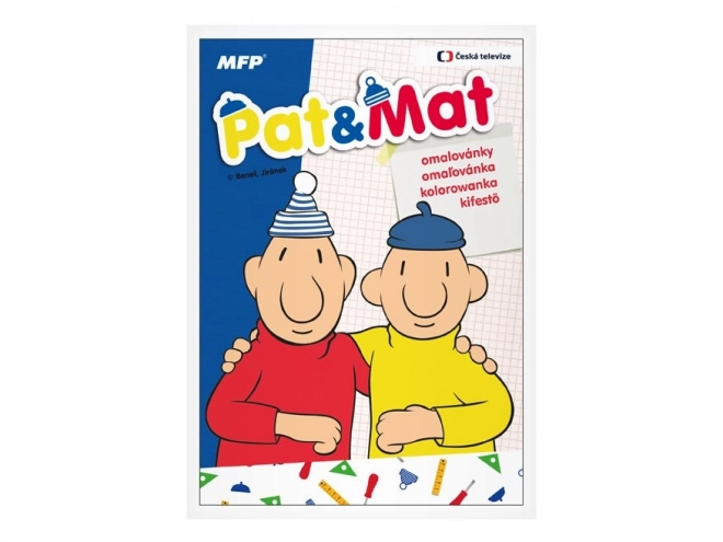 Malbuch MFP Pat und Mat A4