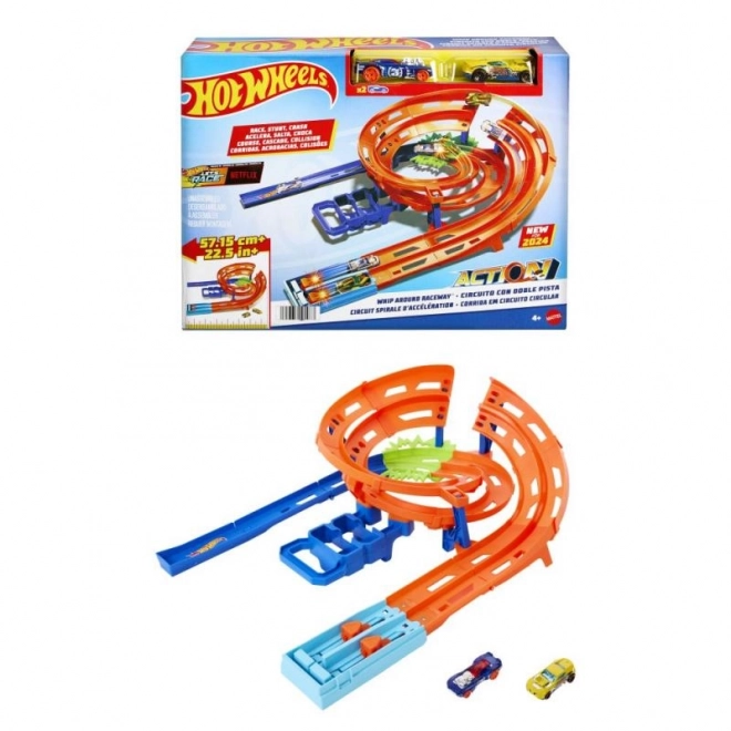 Hot Wheels Rennstrecke mit tragbarem Griff