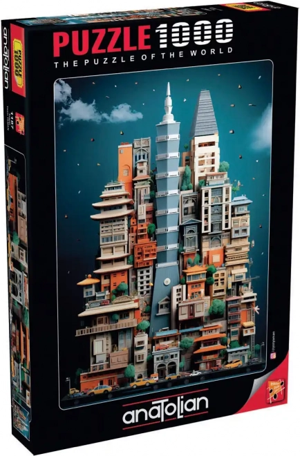 Puzzle Taipei 1000 Teile