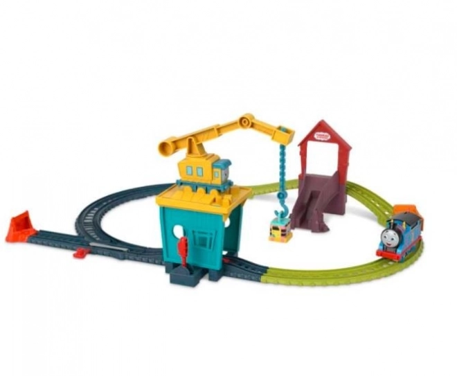 Thomas & Freunde Spielset mit Kran Carly und Sandy
