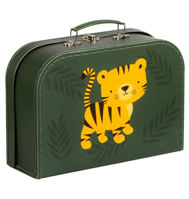 A Little Lovely Company Set aus zwei Pappschachteln – Dschungel-Tiger