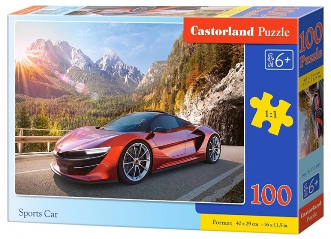 Puzzle 100 Teile Sportwagen