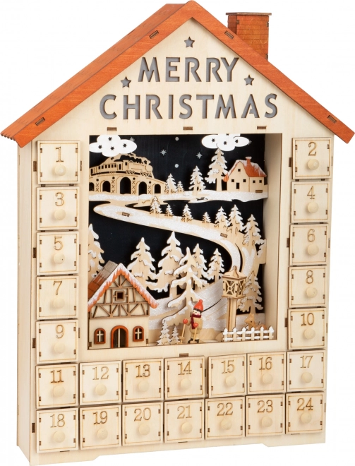 Adventskalender Frohe Weihnachten