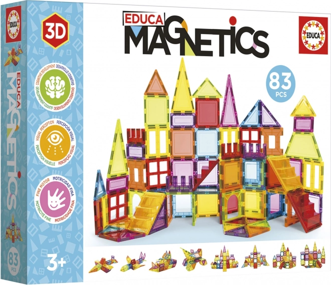 Educa Magnetische Baukasten 83 Teile