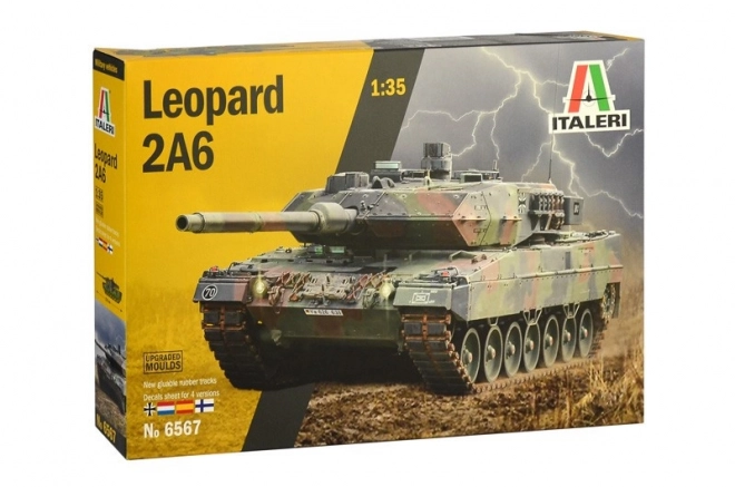 Plastikmodell Panzer Leopard 2A6