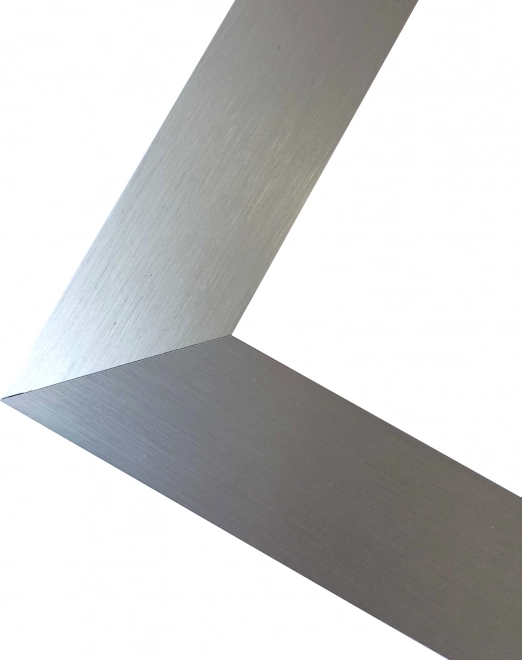 Aluminiumrahmen für Puzzle im Format A2 - Silber