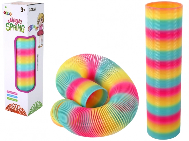 Magische Bunte Kult-Springfeder Spielzeug 30 cm