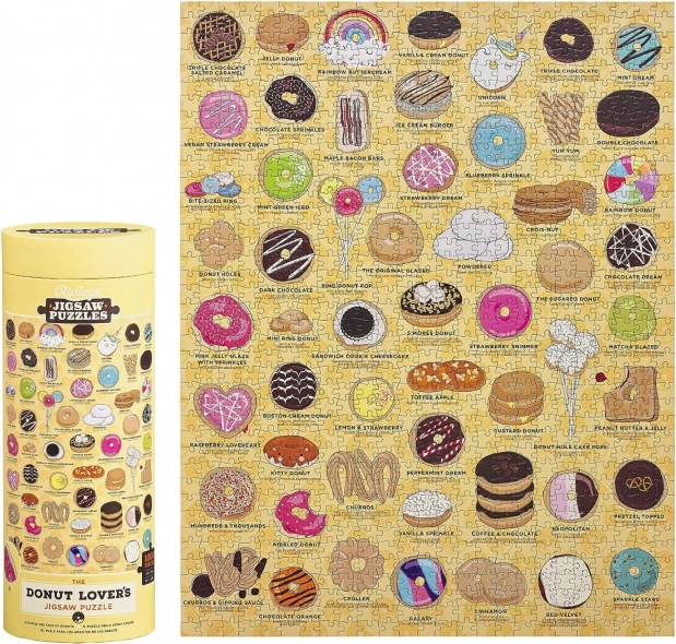 Puzzle Ridley's Games für Donut-Liebhaber 1000 Teile