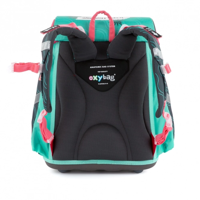 Schulrucksack Premium Flamingo