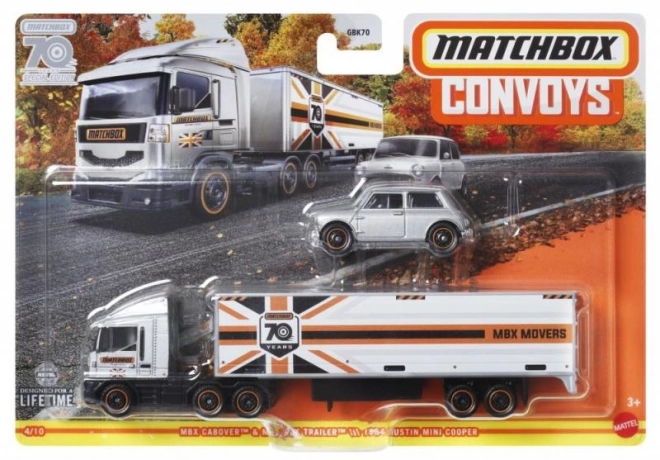 Matchbox Transportfahrzeug mit Auto