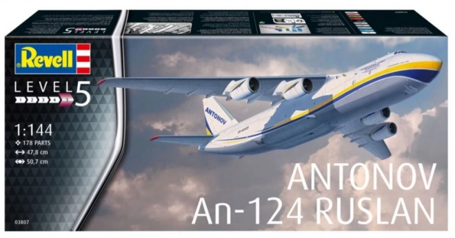 Plastikmodellflugzeug Antonov An-124 Ruslan 1/144