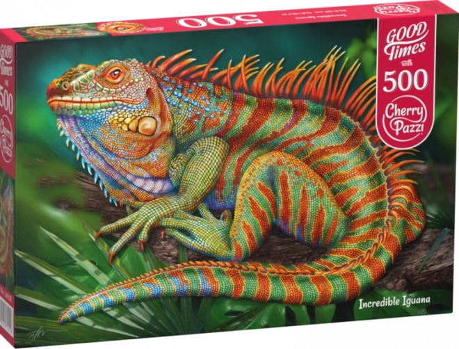 Cherry Pazzi Puzzle Unglaublicher Leguan 500 Teile