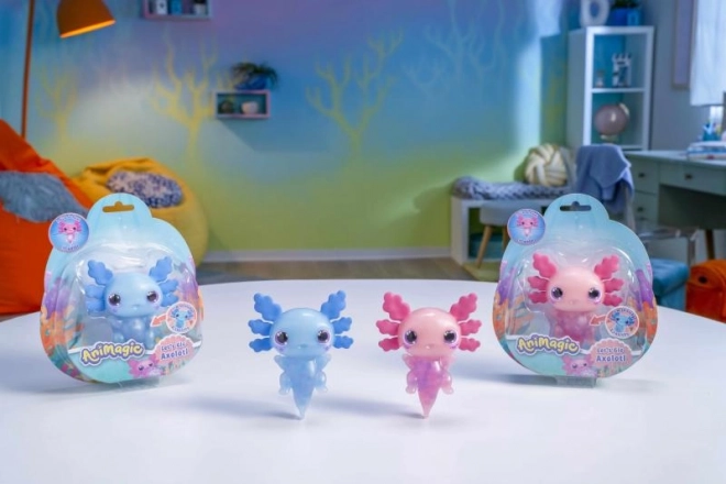 Interaktives Spielzeug Axolotl von Animagic, rosa