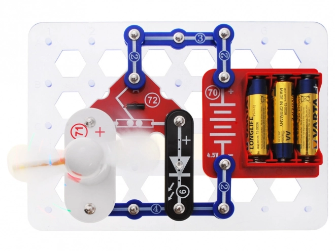 Leuchtendes Bildungsset für kleine Elektroniker