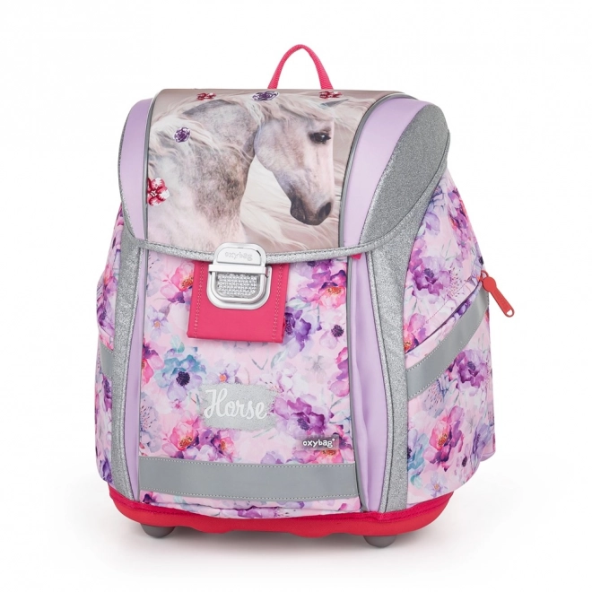 Schulrucksack Premium Light Pferd Romantic