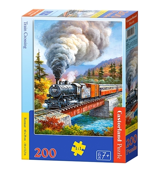 Puzzle Zug 200 Teile - CASTORLAND