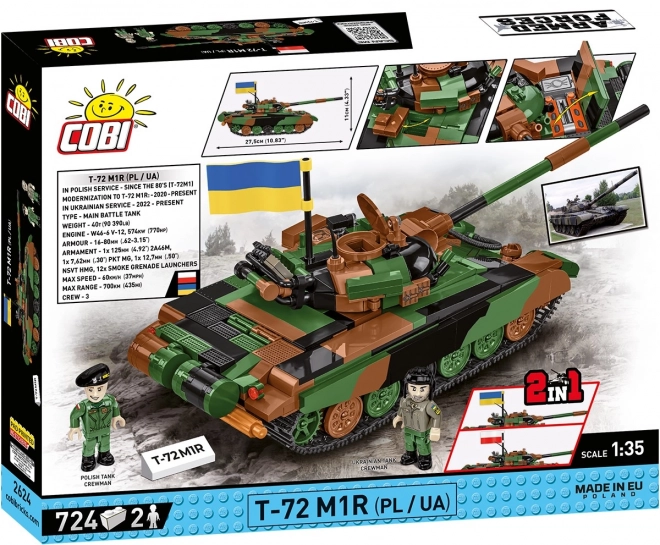 Cobi T-72 M1R Panzer Modellbausatz