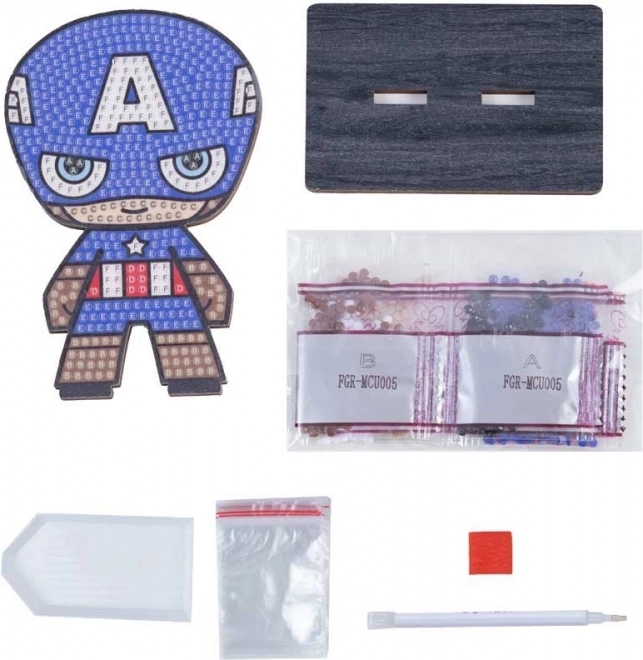 Diamantmalerei Avengers: Captain America