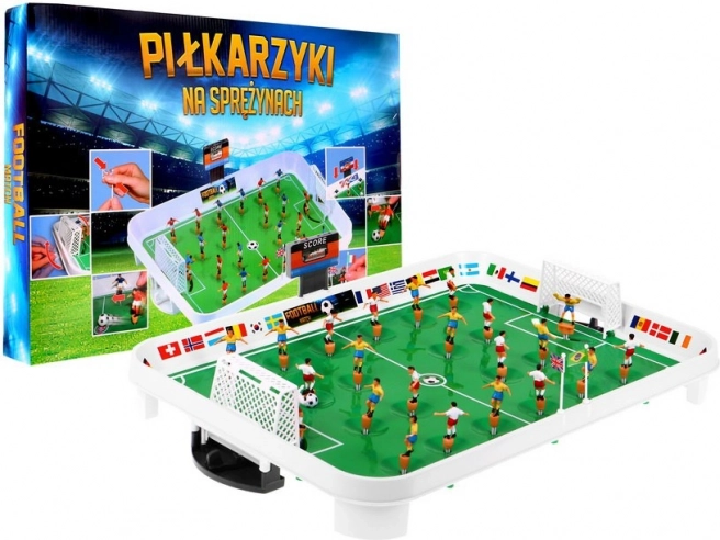 Tischfußball mit Federn
