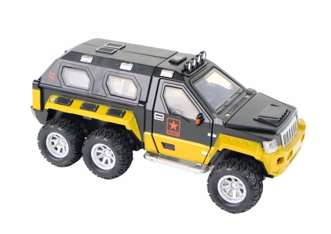 Robuste Offroad-Konstruktion und Gummireifen