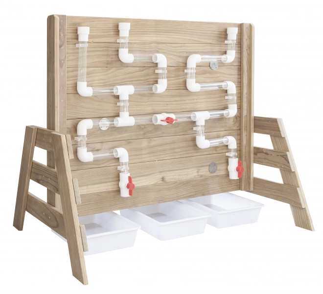 Klassische Welt Holz-Wasserwand