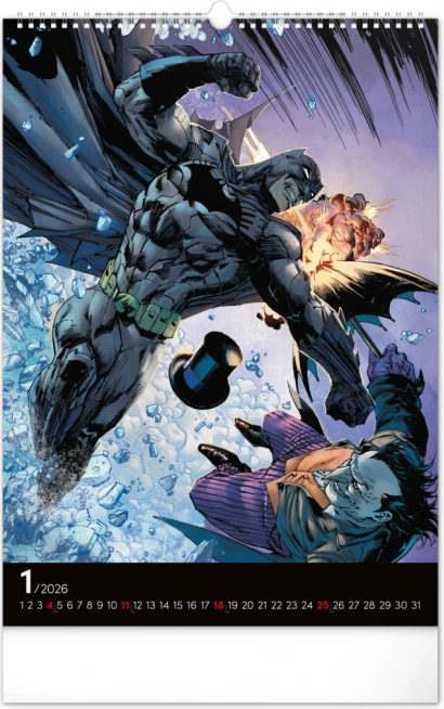 Wandkalender Batman Dark 2026