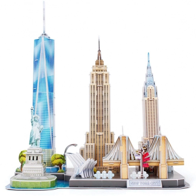 3D-Puzzle Stadtlinie New York