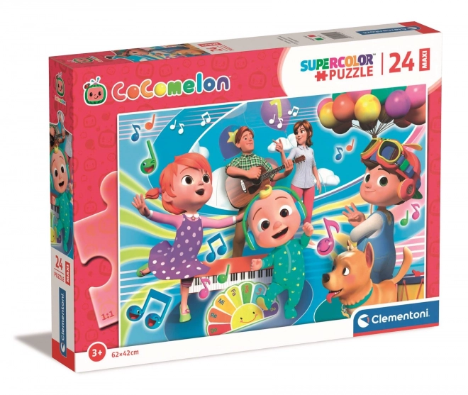 Clementoni CoComelon Musik MAXI Puzzle 24 Teile